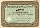 Historisches Wertpapier: Adlerwerke 1000 RM, 1935
