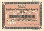 Historisches Wertpapier: Auto Union AG, 100 RM, 1932