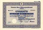 Historisches Wertpapier: Daimler-Benz AG, 100 RM, 1942