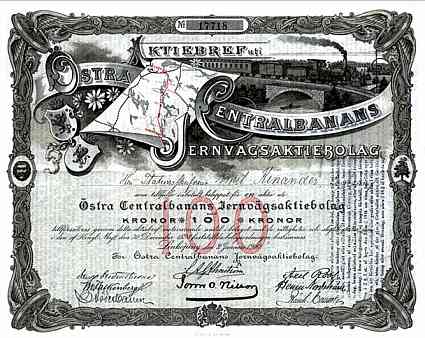 stra Centralbanans, 100 Kronen, 1900